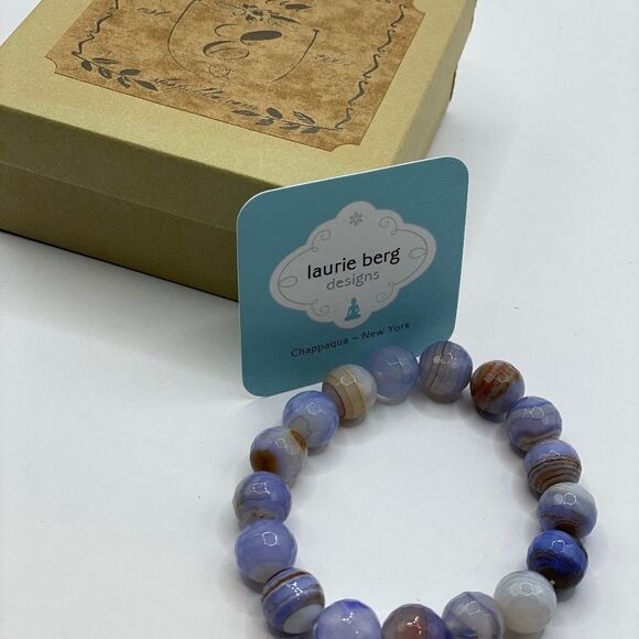 NWT Handmade Bohemian Spring Bracelet by NY Artist Laurie Berg - Picture 1 of 5